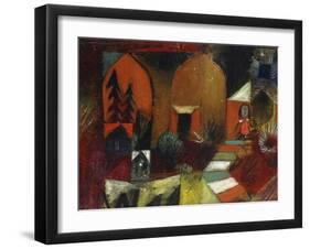 Child as a Hermit-Paul Klee-Framed Giclee Print