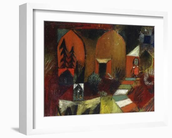 Child as a Hermit-Paul Klee-Framed Giclee Print