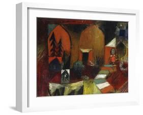 Child as a Hermit-Paul Klee-Framed Giclee Print