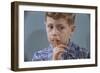 Child Asking for Silence-William P. Gottlieb-Framed Photographic Print