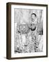 Child at Halloween Party-null-Framed Photo