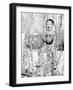 Child at Halloween Party-null-Framed Photo