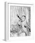 Child at Halloween Party-null-Framed Photo