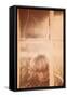 Child Behind Window-Steve Allsopp-Framed Stretched Canvas