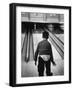 Child Bowling at a Local Bowling Alley-Art Rickerby-Framed Photographic Print