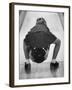 Child Bowling at a Local Bowling Alley-Art Rickerby-Framed Photographic Print