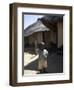 Child by Straw Hut, South Africa-Ryan Ross-Framed Photographic Print