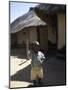 Child by Straw Hut, South Africa-Ryan Ross-Mounted Photographic Print