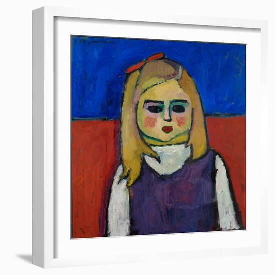 Child, c.1909-Alexej Von Jawlensky-Framed Giclee Print