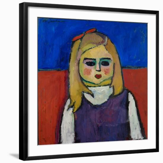 Child, c.1909-Alexej Von Jawlensky-Framed Giclee Print