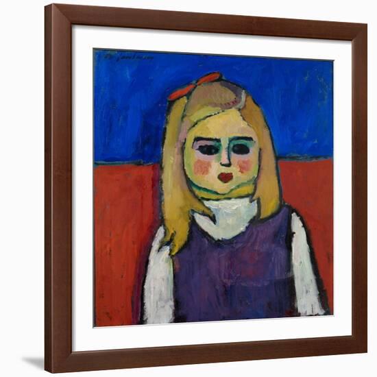 Child, c.1909-Alexej Von Jawlensky-Framed Giclee Print