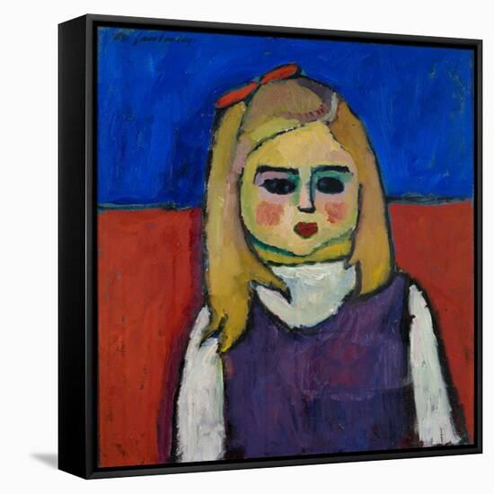 Child, c.1909-Alexej Von Jawlensky-Framed Stretched Canvas