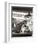 Child, Cat and Dove-Robert Doisneau-Framed Art Print