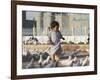 Child Chasing the Famous White Pigeons, Mazar-I-Sharif, Afghanistan-Jane Sweeney-Framed Photographic Print