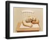 Child Drawing, 1995-Evelyn Williams-Framed Giclee Print