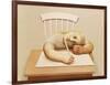 Child Drawing, 1995-Evelyn Williams-Framed Giclee Print