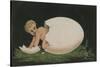 Child Emerging from an Egg-null-Stretched Canvas