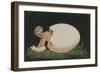 Child Emerging from an Egg-null-Framed Giclee Print