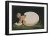 Child Emerging from an Egg-null-Framed Giclee Print