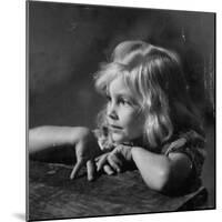 Child Enraptured by What She is Hearing at Mountain Music Festival-W^ Eugene Smith-Mounted Photographic Print