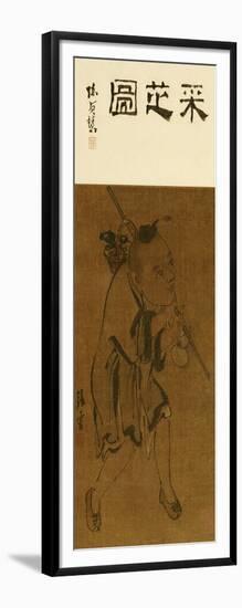 Child Gathering Lingzhi-Zhang Ling-Framed Giclee Print