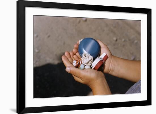 Child Holding Toys-William P. Gottlieb-Framed Photographic Print