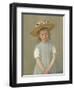 Child in a Straw Hat, 1886-Mary Cassatt-Framed Art Print