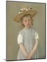 Child in a Straw Hat, 1886-Mary Cassatt-Mounted Art Print