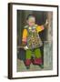Child in Chinatown, San Francisco, California-null-Framed Art Print