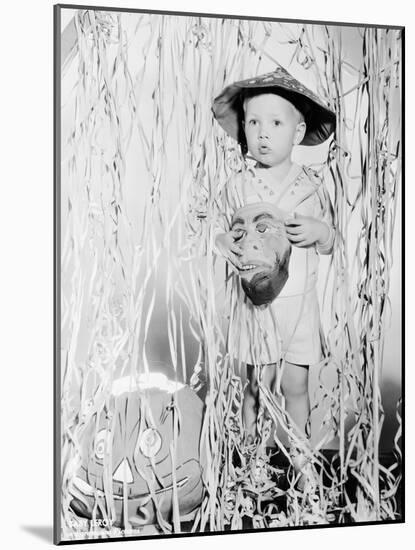 Child in Halloween Costume-null-Mounted Photo