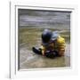 Child in the Rain-Nicole Katano-Framed Photo