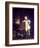 Child in White Dress-Sir Anthony Van Dyck-Framed Giclee Print