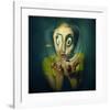 Child Insect-null-Framed Art Print