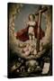 CHILD JESUS AND THE VANITY OF THE WORLD OR CHILD JESUS OF THE SKULLS - 1644 - SPANISH BAROQUE-ANTONIO DE PEREDA-Stretched Canvas