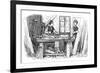 Child Labour in Carpenter's Shop-null-Framed Premium Giclee Print