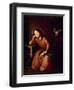 Child Madonna Asleep, 1664-Francisco de Zurbarán-Framed Giclee Print