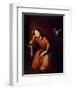 Child Madonna Asleep, 1664-Francisco de Zurbarán-Framed Giclee Print