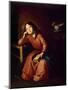 Child Madonna Asleep, 1664-Francisco de Zurbarán-Mounted Giclee Print