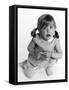 Child Model-null-Framed Stretched Canvas