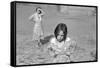 Child of a Rehab Client-Dorothea Lange-Framed Stretched Canvas