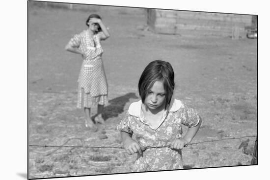 Child of a Rehab Client-Dorothea Lange-Mounted Art Print