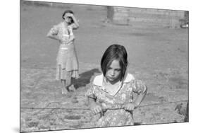 Child of a Rehab Client-Dorothea Lange-Mounted Art Print