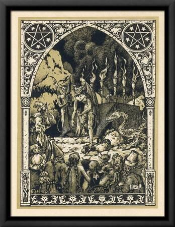 Satanic art