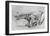 Child on a Couch, 19th Century-James Abbott McNeill Whistler-Framed Giclee Print