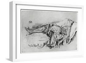 Child on a Couch, 19th Century-James Abbott McNeill Whistler-Framed Giclee Print