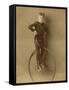 Child on a Unicycle, Late 19th Century-G. & R. Lavis-Framed Stretched Canvas