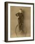 Child on a Unicycle, Late 19th Century-G. & R. Lavis-Framed Photographic Print