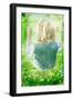 Child on Swing-Steven Allsopp-Framed Photographic Print