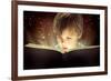 Child Opened a Magic Book-conrado-Framed Photographic Print