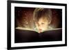 Child Opened a Magic Book-conrado-Framed Photographic Print